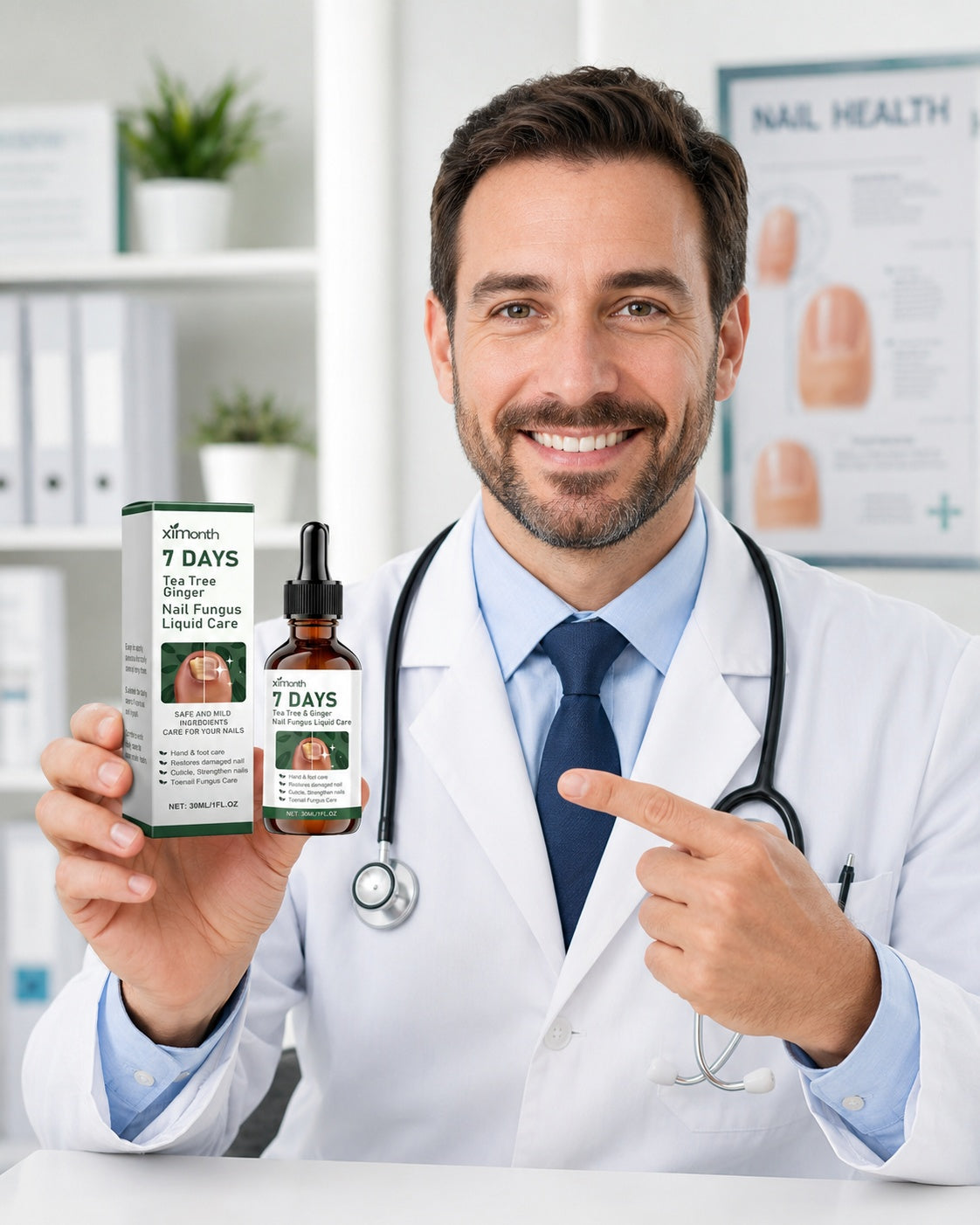 Nail Fungus Treatment Liquid for Healthier-Looking Nails